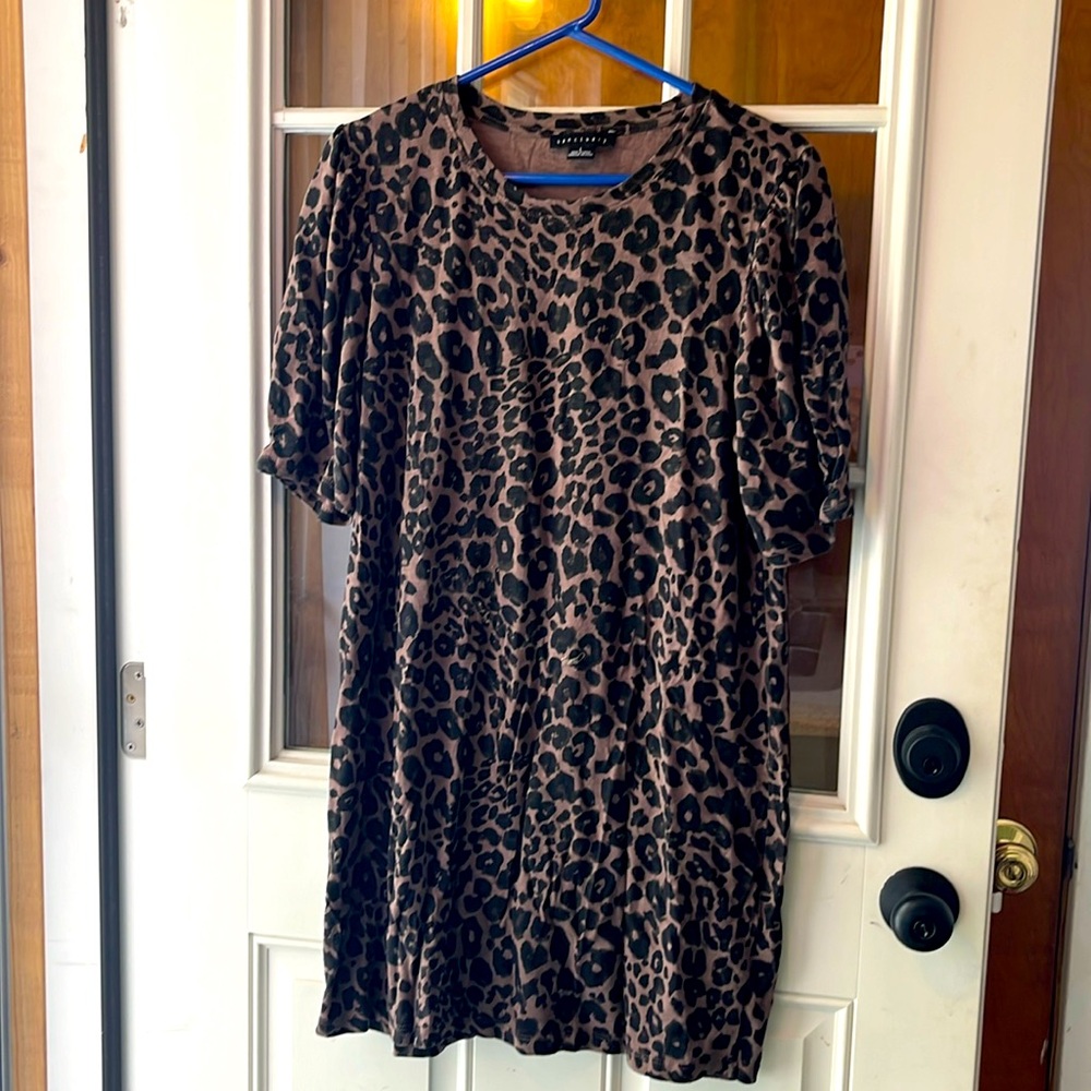 Sanctuary Animal Print TShirt Dress